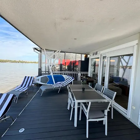 Beautiful Houseboat On The Sava River *