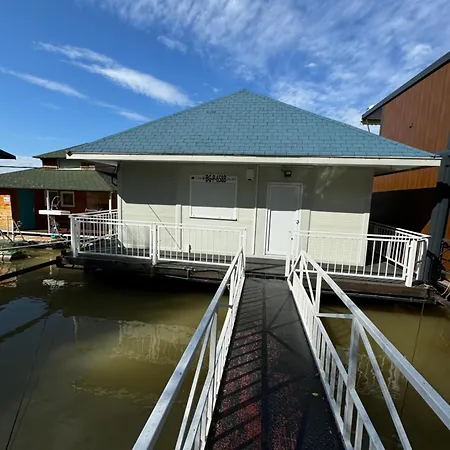 Beautiful Houseboat On The Sava River