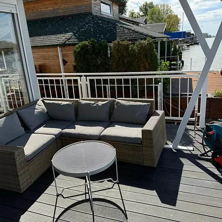 Beautiful Houseboat On The Sava River *