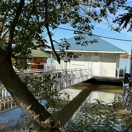 Beautiful Houseboat On The Sava River *